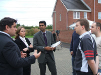 MP meets residence